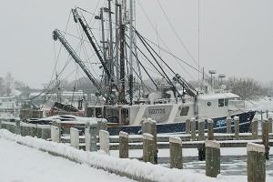 SEAN WALSH/CCB MEDIA PHOTO Fishing boats in Hyannis Harbor.