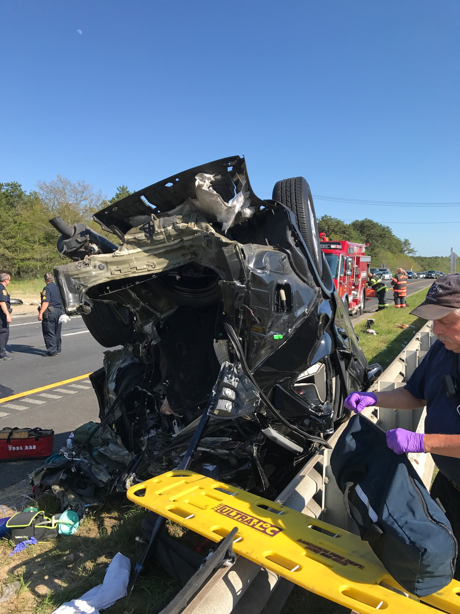 NEW DETAILS One dead, child seriously injured in truck vs car in