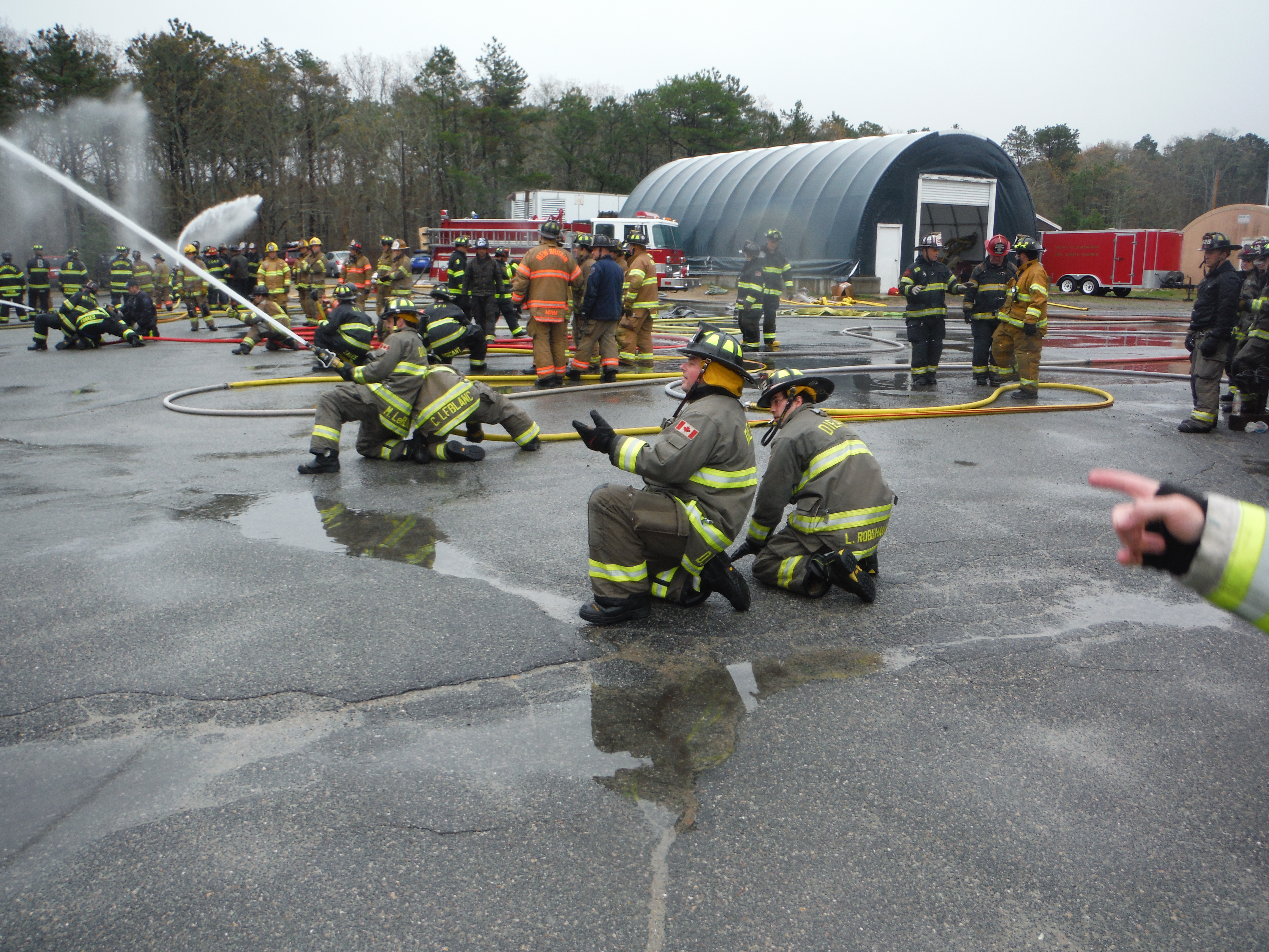 Brewster Firefighters participate in “Nozzle Forward” engine company