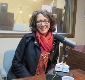 CCB MEDIA PHOTO Dr. Jennie Aizenman of Bridgewater State University's Center for the Advancement of STEM Education.