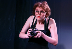Hannah Van Sciver in the play 'Bicycle Face.'