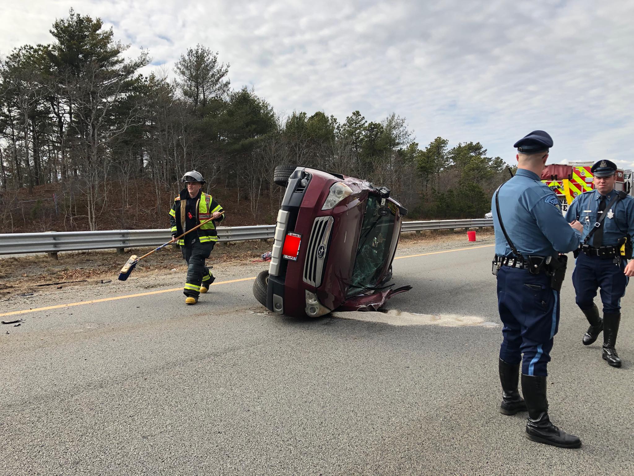 Sagamore Bridge Car Crash 60 - 0cyb2cj