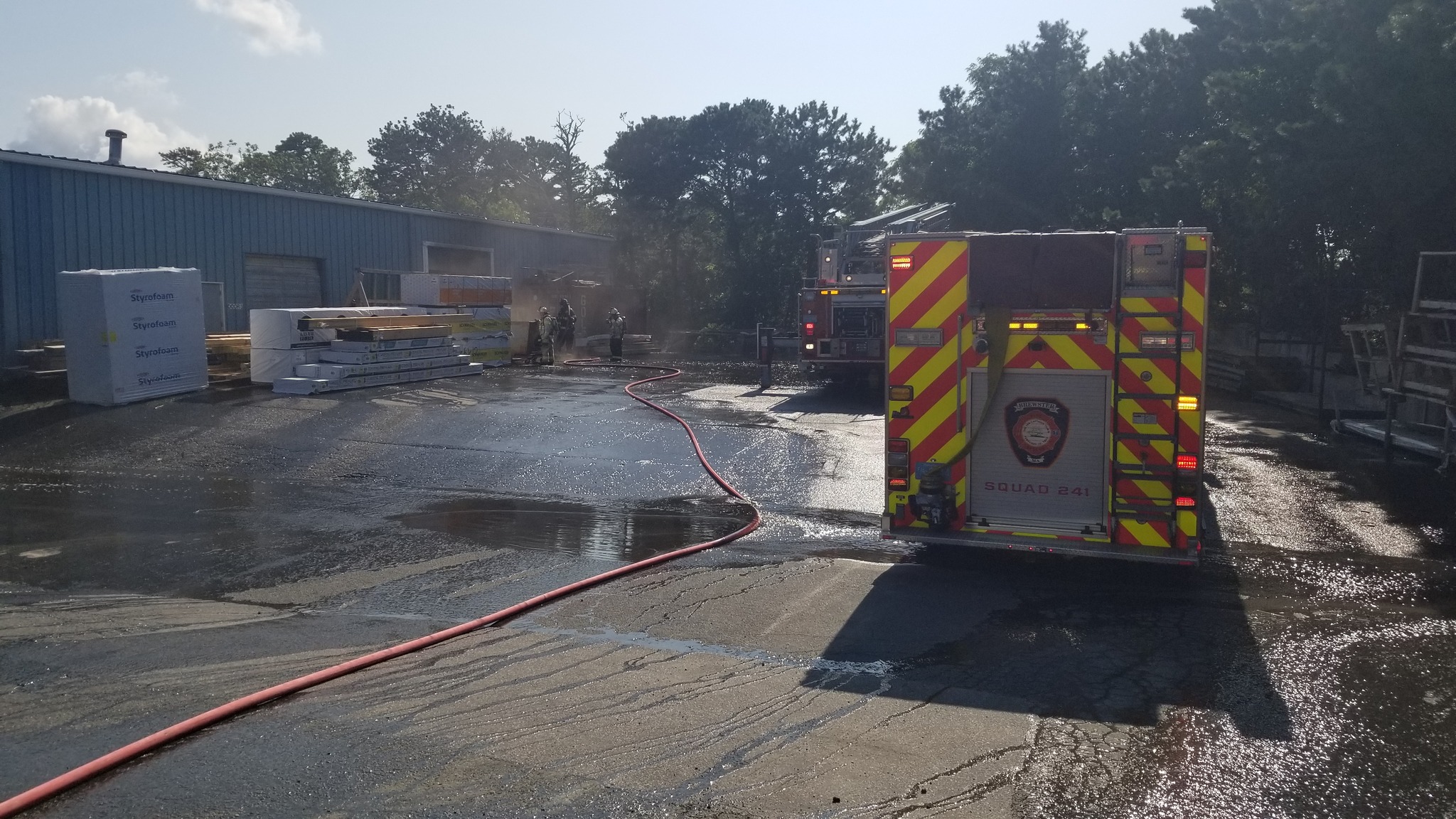 Updated Fire reported at commercial building in Brewster