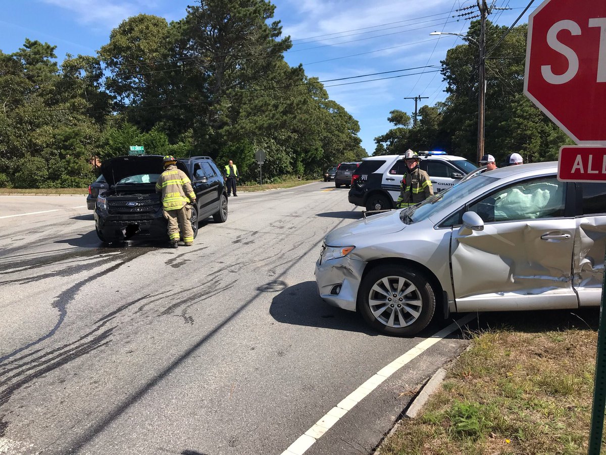 One injured in twovehicle crash in Chatham