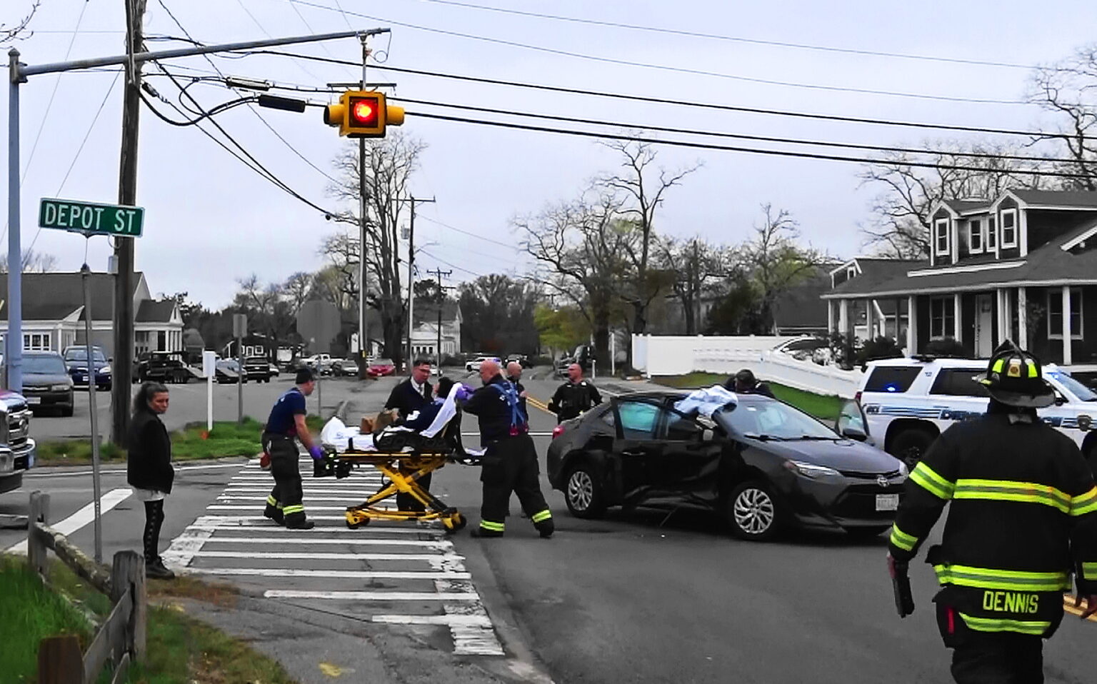 Video report: Two people injured in Dennis crash - CapeCod.com