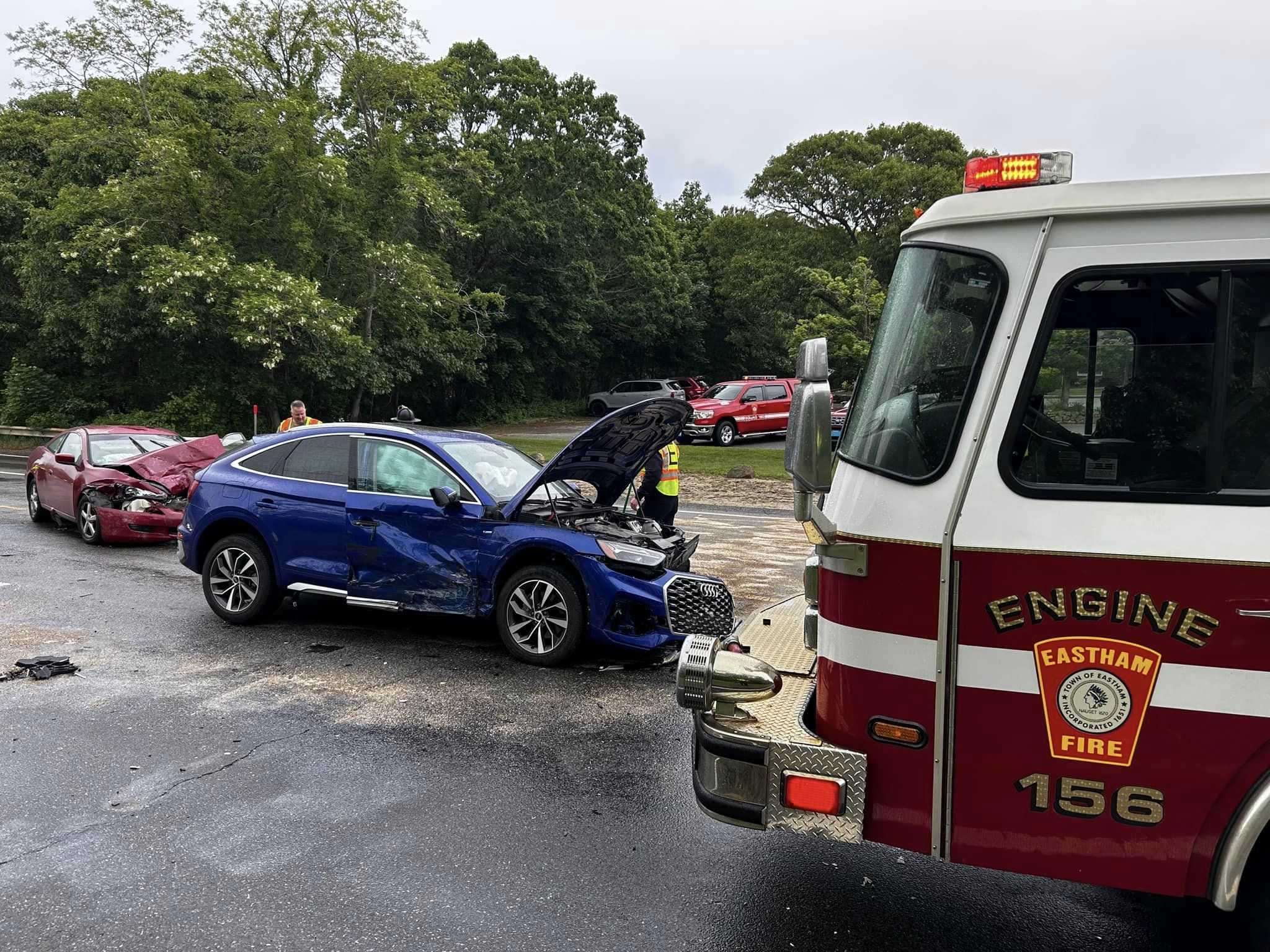 Serious crash reported on Route 6 in Eastham - CapeCod.com