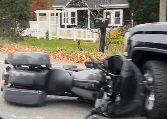 Motorcyclist injured in collision with pickup truck - CapeCod.com