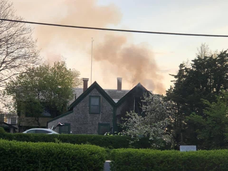Updated: One person suffers burns after fire breaks out in Falmouth