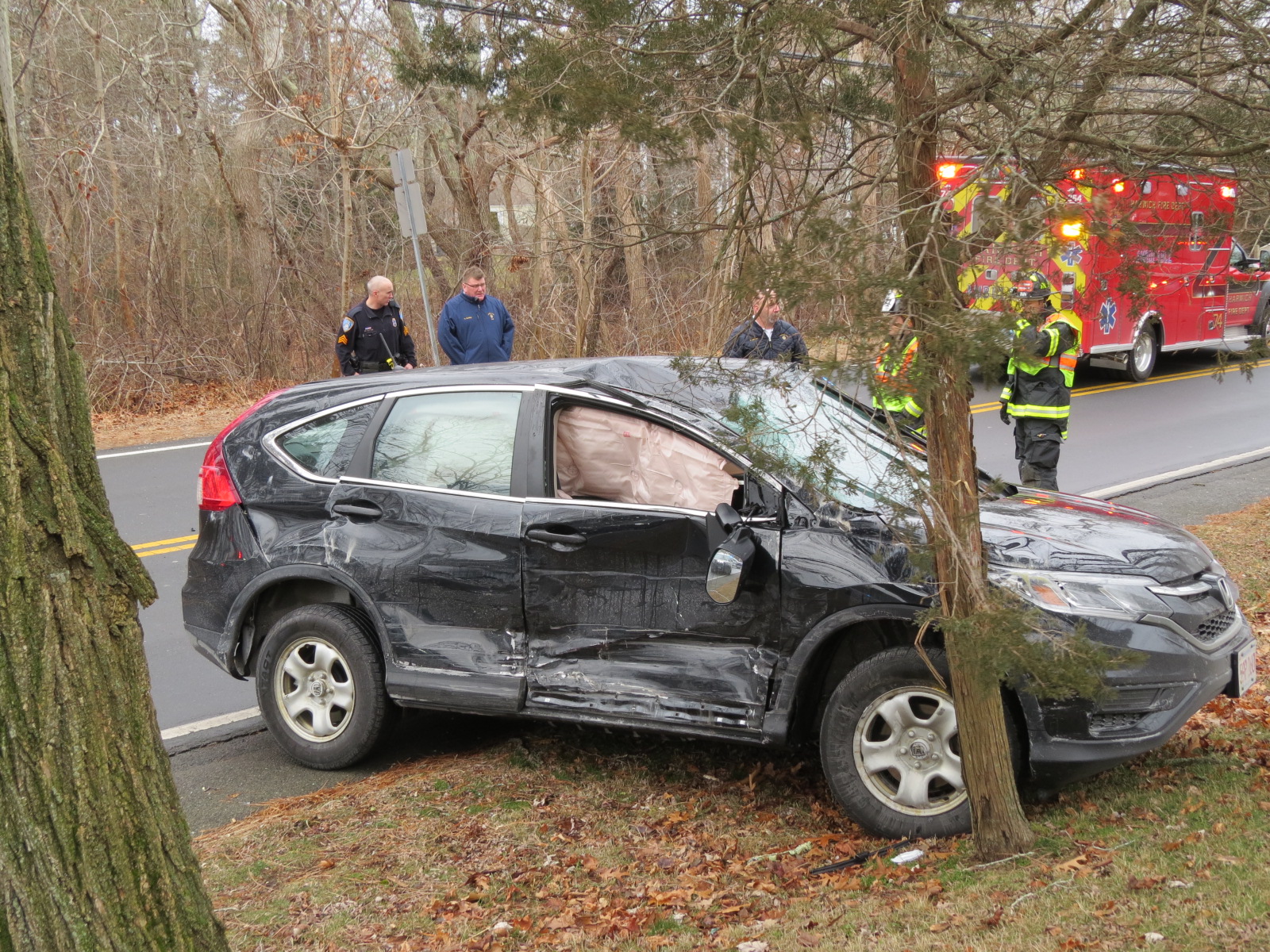 Top 197+ images honda crv crash In.thptnganamst.edu.vn