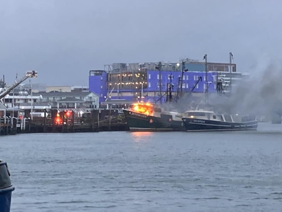 Fire causes extensive damage to fishing vessel in Hyannis