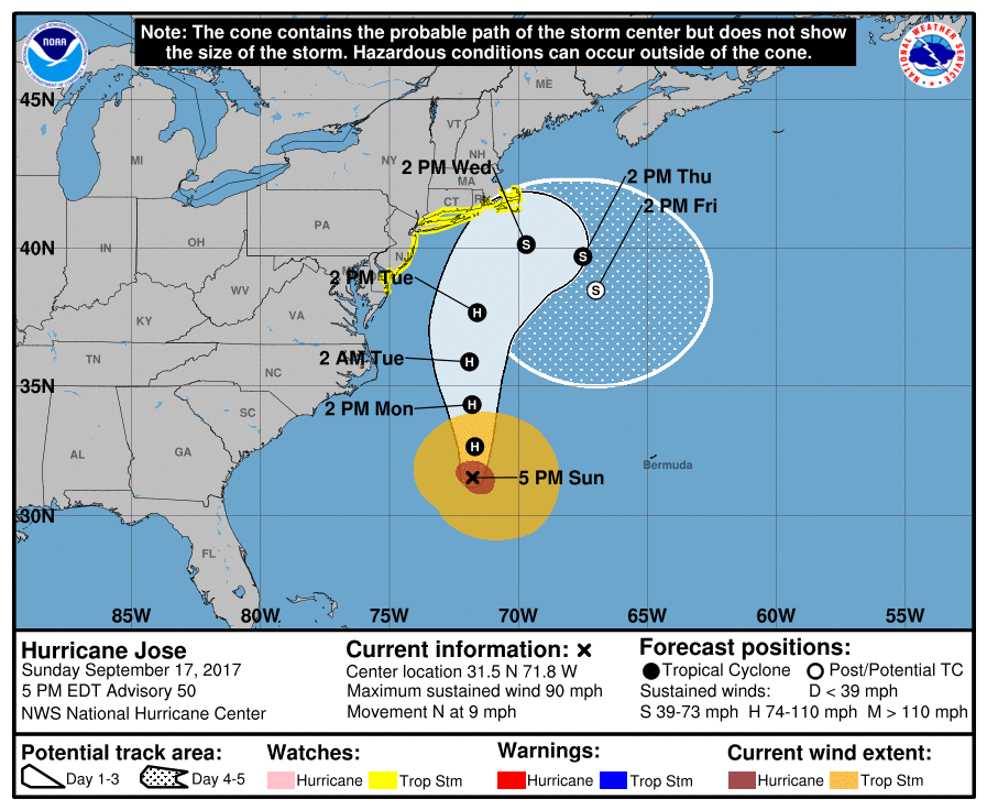 Caribbean prepares as Tropical Storm Maria could become hurricane on Sunday