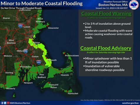Coastal Flood WARNING, Wind Advisory - CapeCod.com
