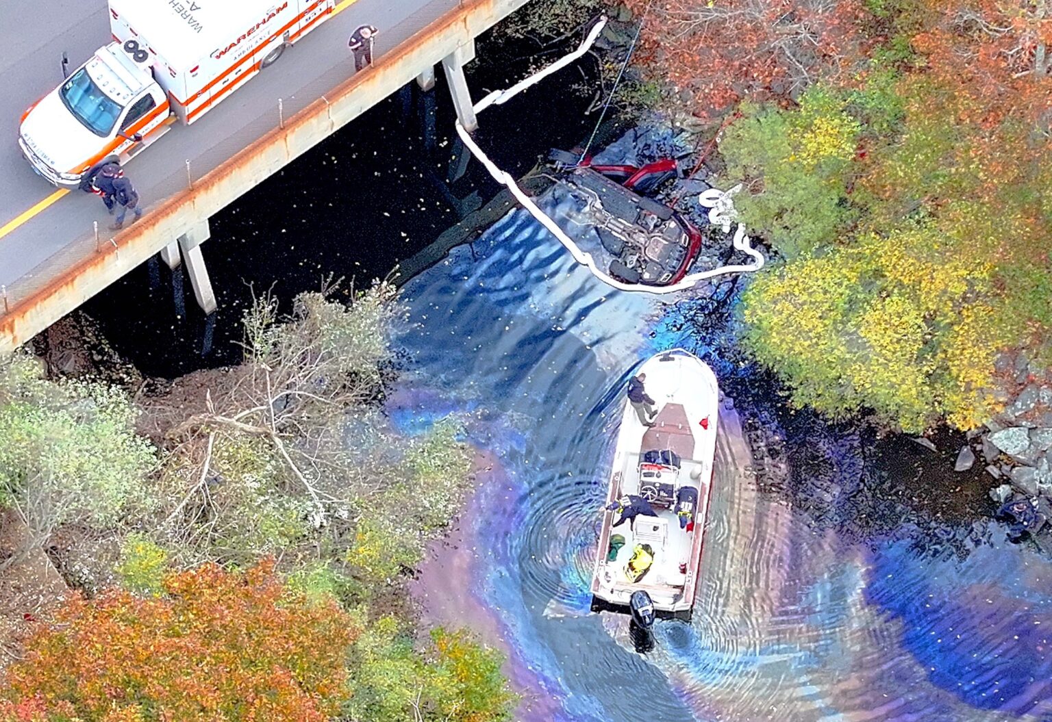 Updated: Man found dead after vehicle discovered overturned in Agawam ...