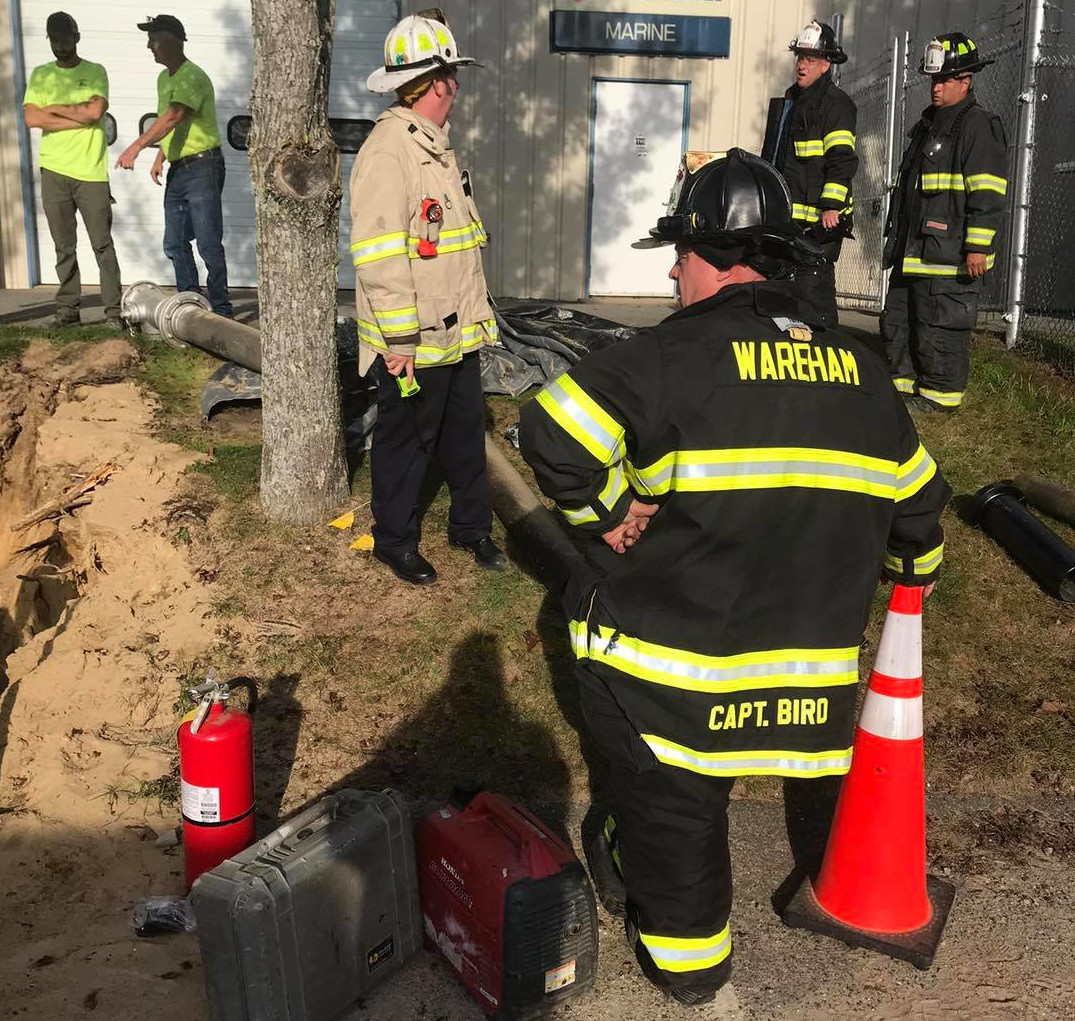 Natural gas line struck prompting closure of Cranberry Highway in