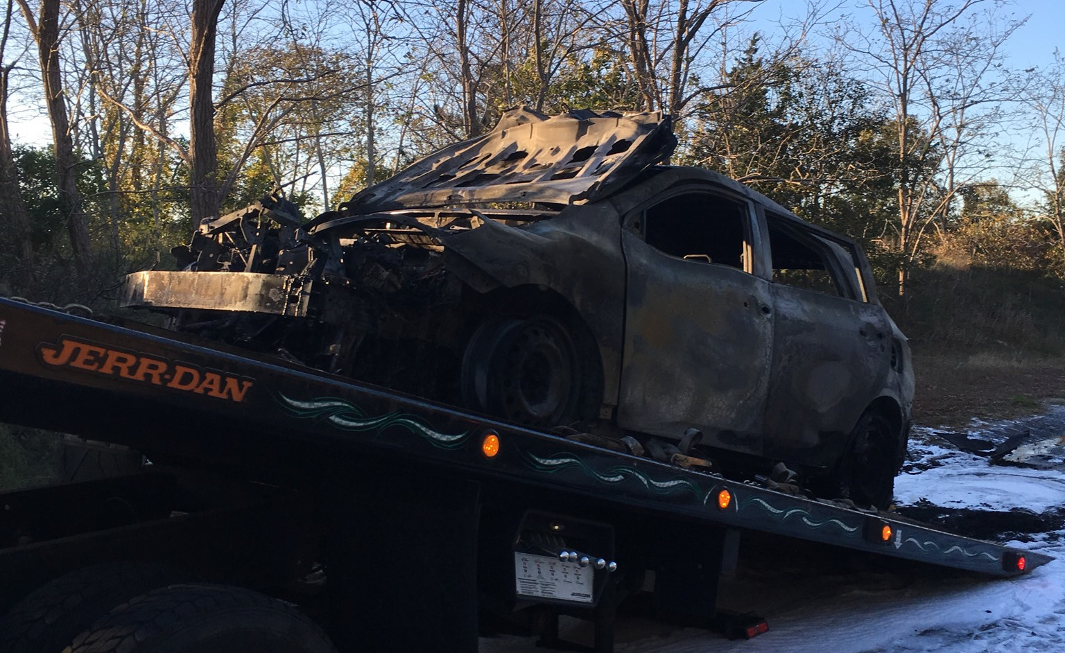 Car fire closes Route 6 in Wellfleet