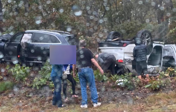 Rollover crash reported on Route 6 westbound in Yarmouth Rollover crash reported on Route 6 westbound in Yarmouth