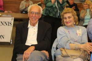 CCB MEDIA PHOTO Joseph Chili and his wife Jeanette at the candidates' forum.