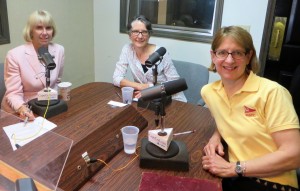 CCB MEDIA PHOTO Cheryl Bartlett, who heads Cape Cod Healthcare's prevention efforts for the region's substance abuse crisis; Dr. Jean Talbert and Dr. Sharon Daley discuss the issue of babies born addicted to opiates.