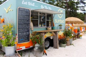 CCB MEDIA PHOTO Sunbird food truck can be found along the highway on Route 6.
