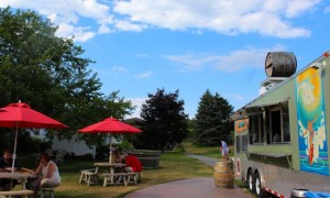 CCB MEDIA PHOTO Crush Pad food truck at the Truro Vineyards winery in Truro.