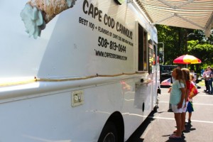 CCB MEDIA PHOTO Cape Cod Cannolis is one of the food trucks at Food Truck Fridays in Mashpee.