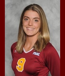 Barnstable High grad Lynne Hibbard paced the Gannon University Lady Knights to a stellar 24-7 season that ended last week. Photo courtesy of Gannon University