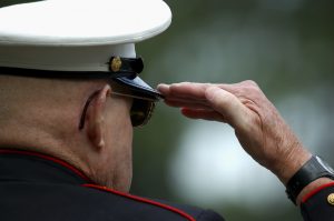 Old Marine Salutes