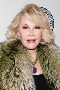 Joan Rivers at the 2011 Friars Club Testimonial dinner gala at the Sheraton New York Hotel & Towers on November 14, 2011 in New York City.