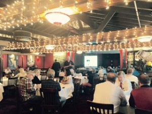 COURTESY OF YARMOUTH POLICE Participants gather at the Yarmouth House Restaurant for Liquor Licensee Training by Yarmouth Police.