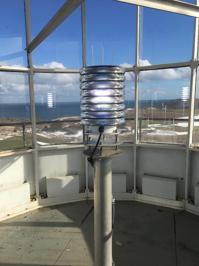 U.S. Coast Guard Installs New Beacon at Highland Light