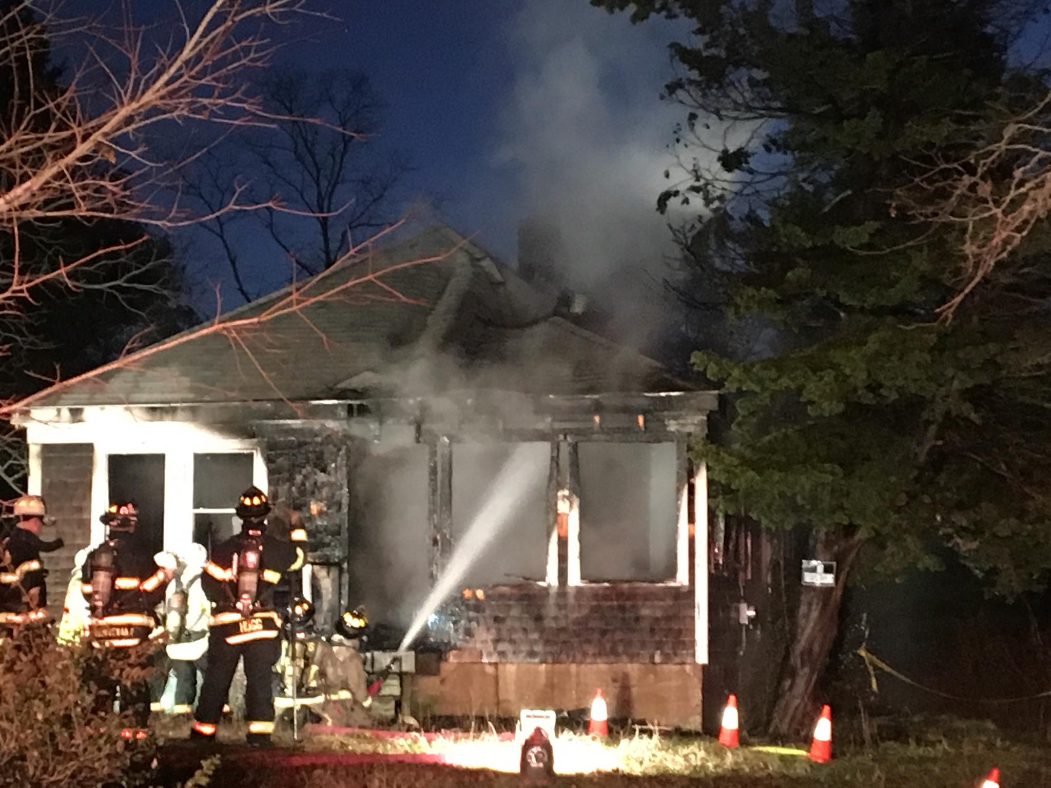 UPDATED Orleans firefighters respond to blaze on Rock Harbor Road