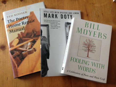 Some of the April book choices for National Poetry Month.