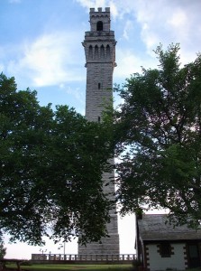 The Provincetown Monument commemorates the Pilgrim's first landing place at the Cape's tip.