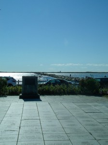 First Landing Park in Provincetown overlooks the West End Breakwater, Long Point and Provincetown Harbor.