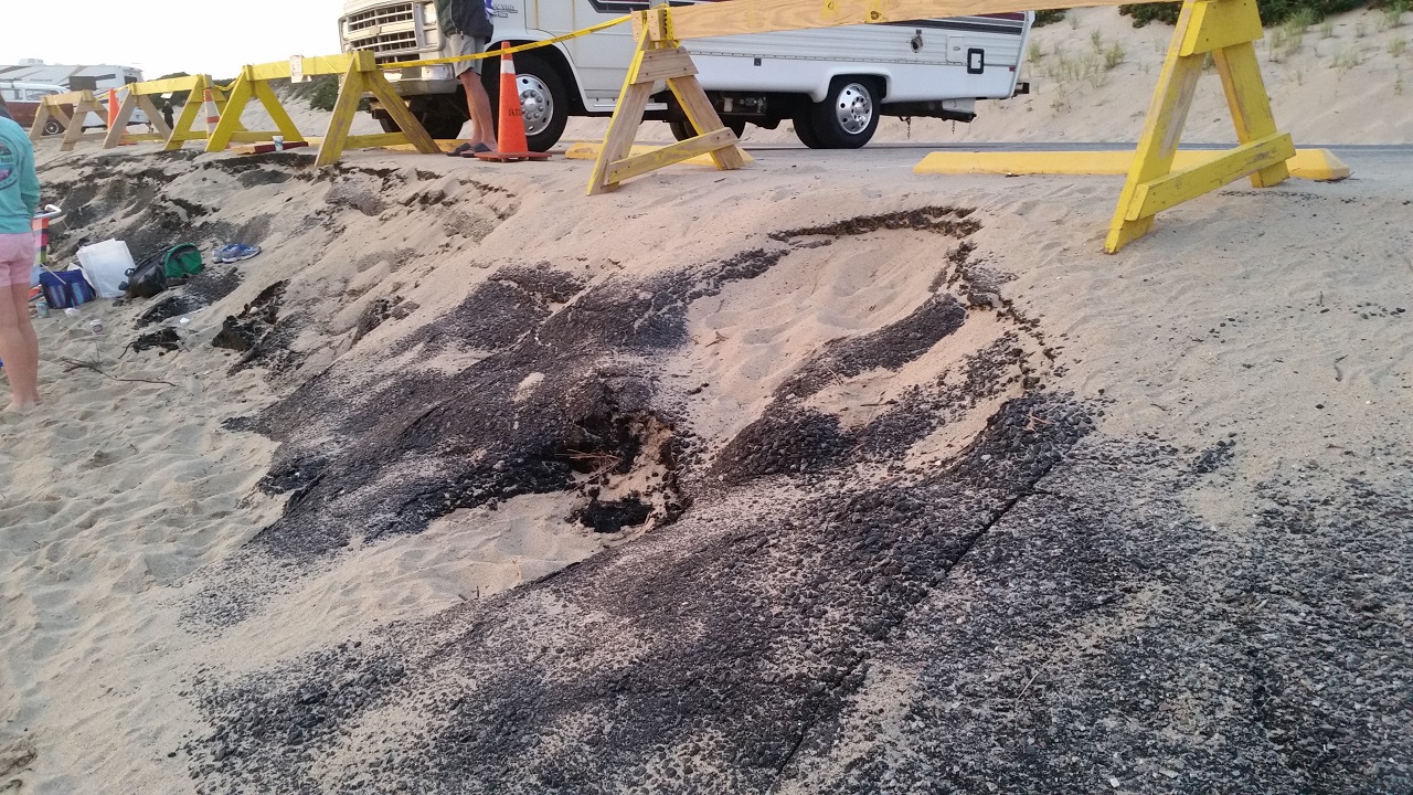 Herring Cove parking lot starting to erode again