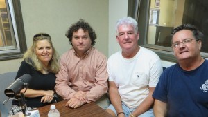 CCB MEDIA PHOTO Deanna Bussiere and Chris Kazarian from Housing Assistance Corporation and Billy Moore and Skip Secher from Spanky's Clam Shack.