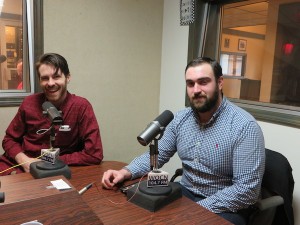 CCB MEDIA PHOTO Nate Robertson and Sam Tarplin of Falmouth made the film "What Happened Here: The Untold Story of the Addiction Crisis on Cape Cod."