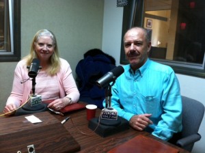 David and Nancy Wilber of the Chatham First Night Committee.