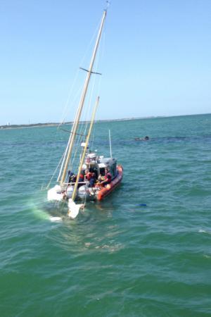 Sailing Boat Crashes Sinks In Nantucket Harbor Capecod Com