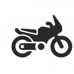 motorcycle silhouette