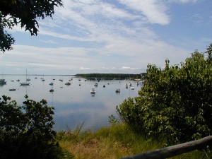 Waquoit Bay in Falmouth is part of the Waquoit Bay National Estuarine Research Reserve.