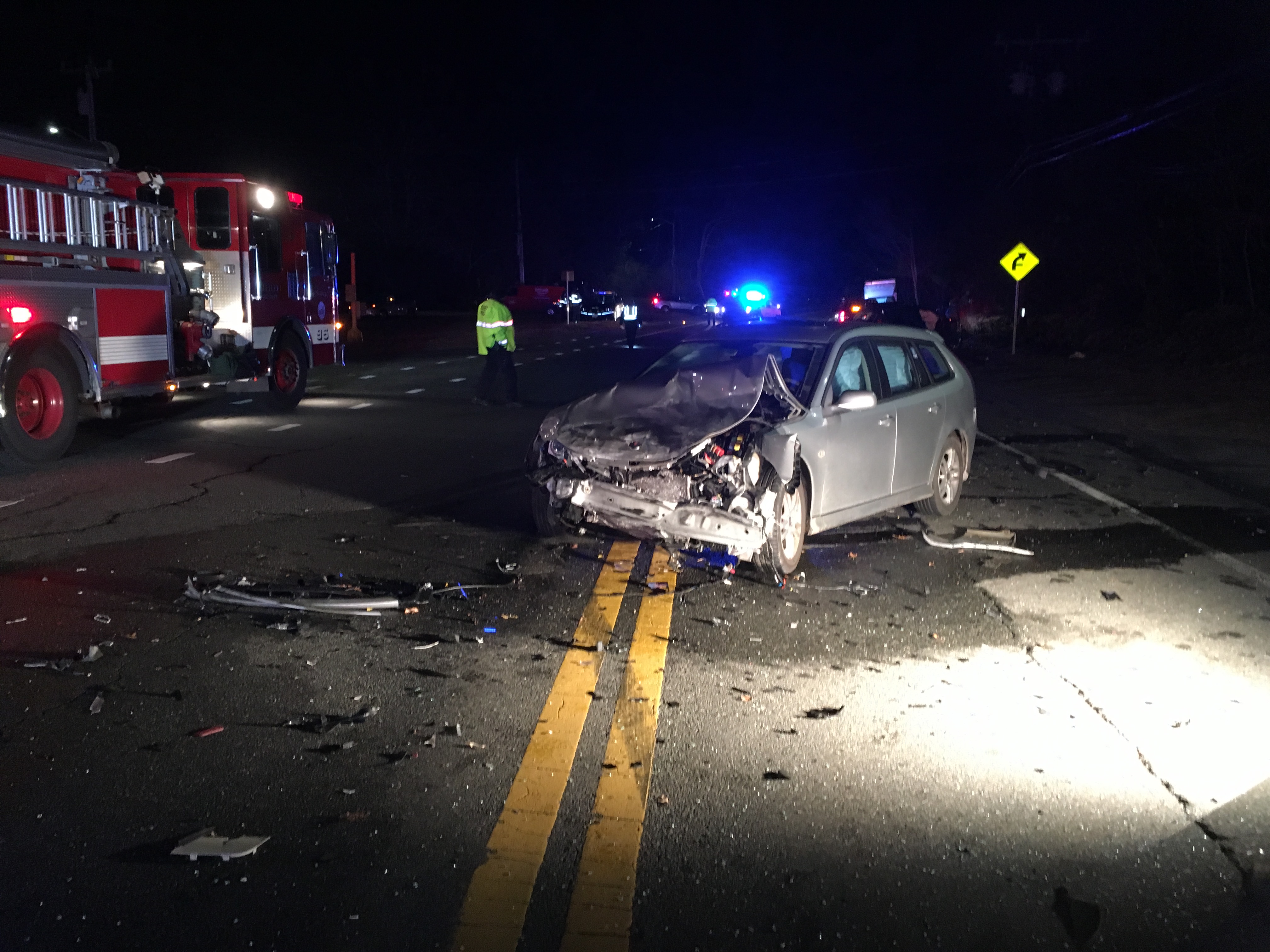 UPDATED Driver seriously injured after car rolls over in