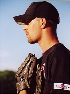 Cape League Hall of Famer and now Atlanta Braves pitcher David Aardsma when he played for the Falmouth Commodores. Sean Walsh/Capecod.com Sports