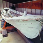 whaling boat at mv museum