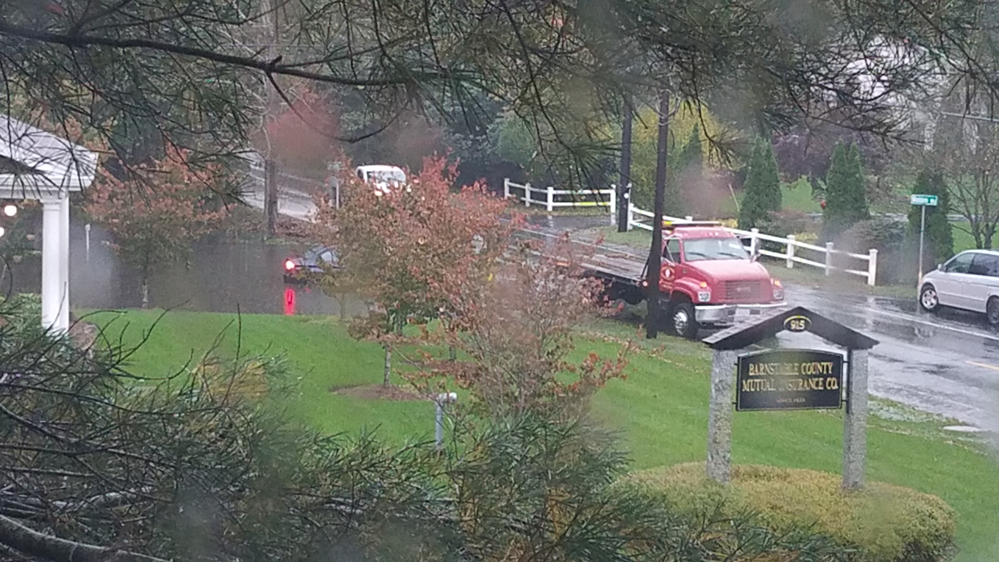 Heavy rains bring flooding to parts of Cape Cod