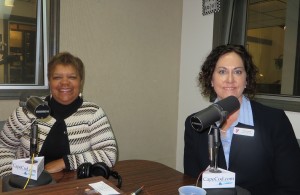 CCB MEDIA PHOTO Stacie Peugh, president and CEO of YMCA Cape Cod, and Rene King, program director for the Y Achievers Program.